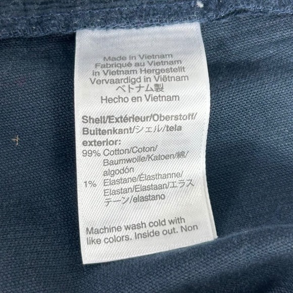 J.Crew 770 Straight Fit Blue‎ Corduroy Pants Mens W38 L32 Jeans Casual $168 - Picture 8 of 12